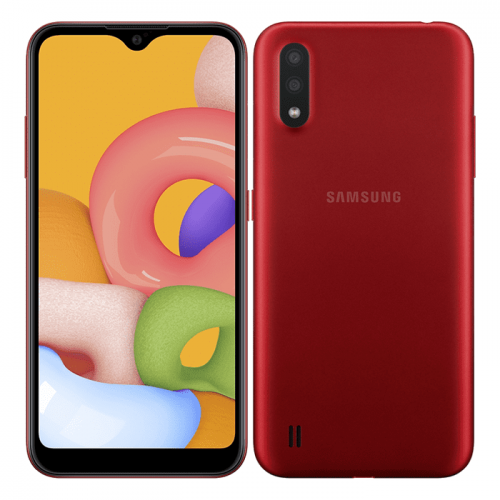 Smartphone Samsung Galaxy A01 32GB Vermelho